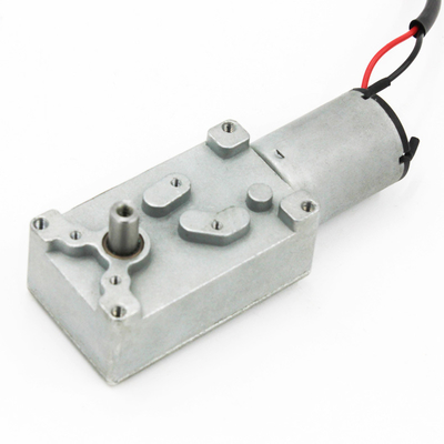dc 12v druipwaterdichte elektrische micro-wormwielmotor motor met laag toerental borstelreductiemotor met versnellingsbakreductiemiddel