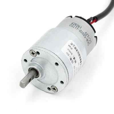 IP43 12v / 24v geborstelde DC-reductiemotor micro kleine rpm DC-motor lage reduceerreductiemotor